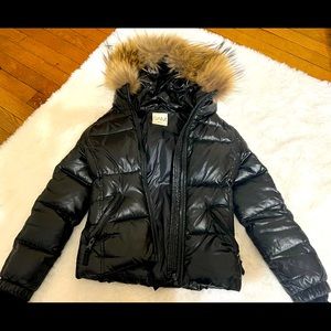 S.A.M. Blake Down Jacket size 12 beautiful fur hood!